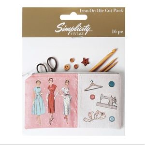 Simplicity Vintage Iron-On Die Cut Pack